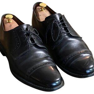 Allen Edmonds Men's Dress Shoes 9.5M Clifton Black Leather Cap Toe
